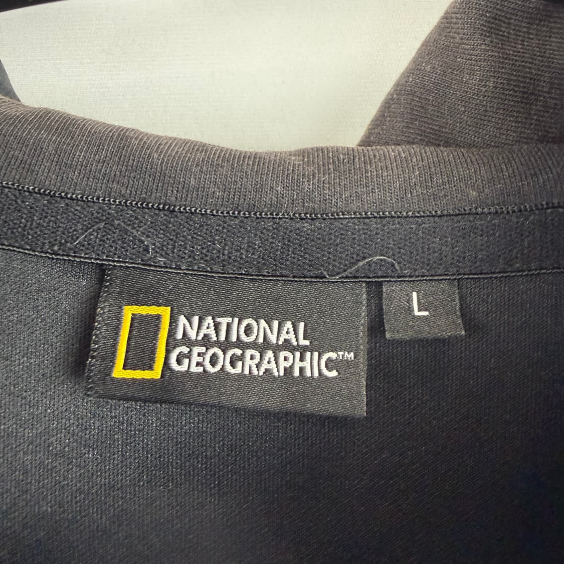 (L) 내셔널지오그래픽 오카피 저지 트레이닝 후드집업 블랙 상품이미지3