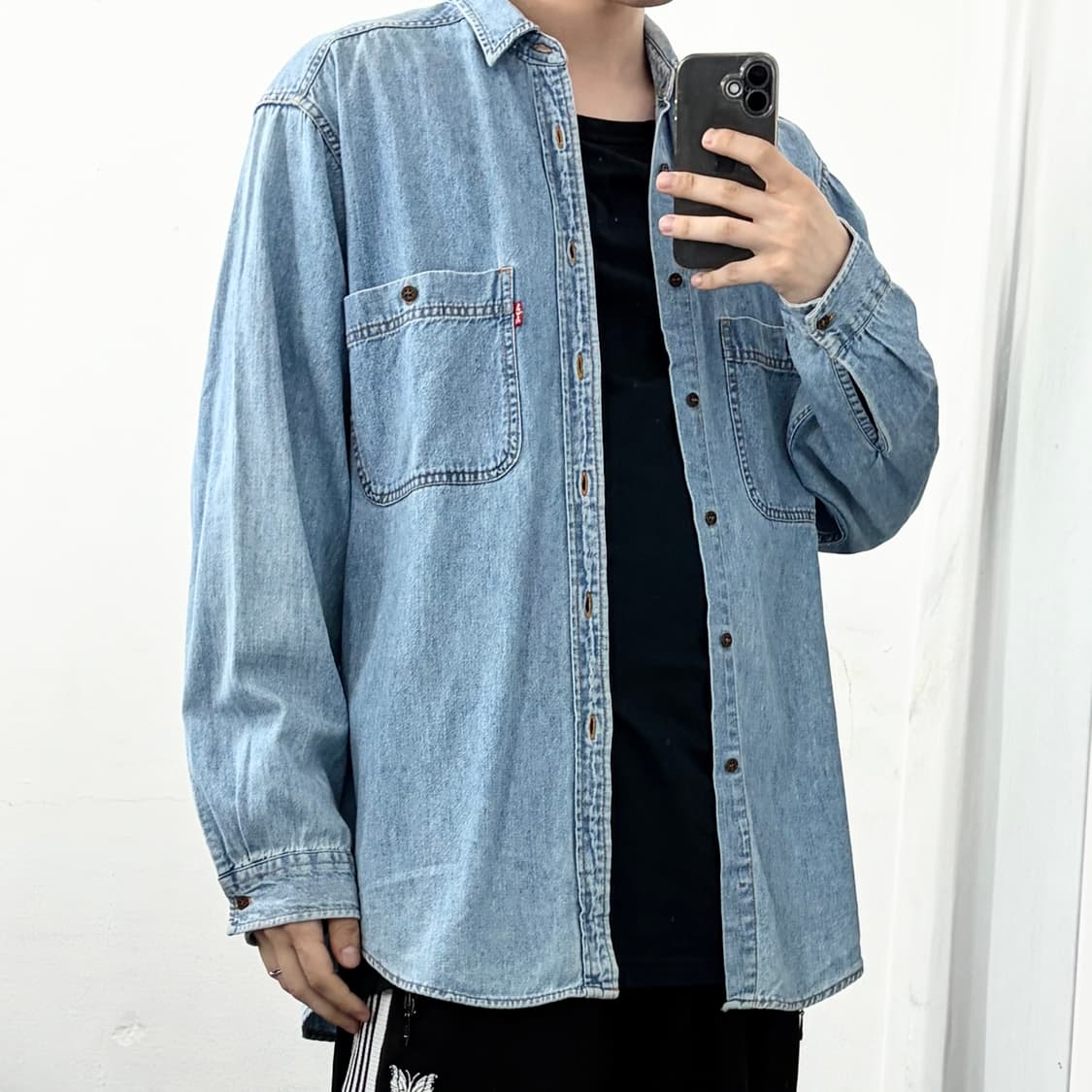 리바이스 웨스턴 데님 셔츠 상품이미지2