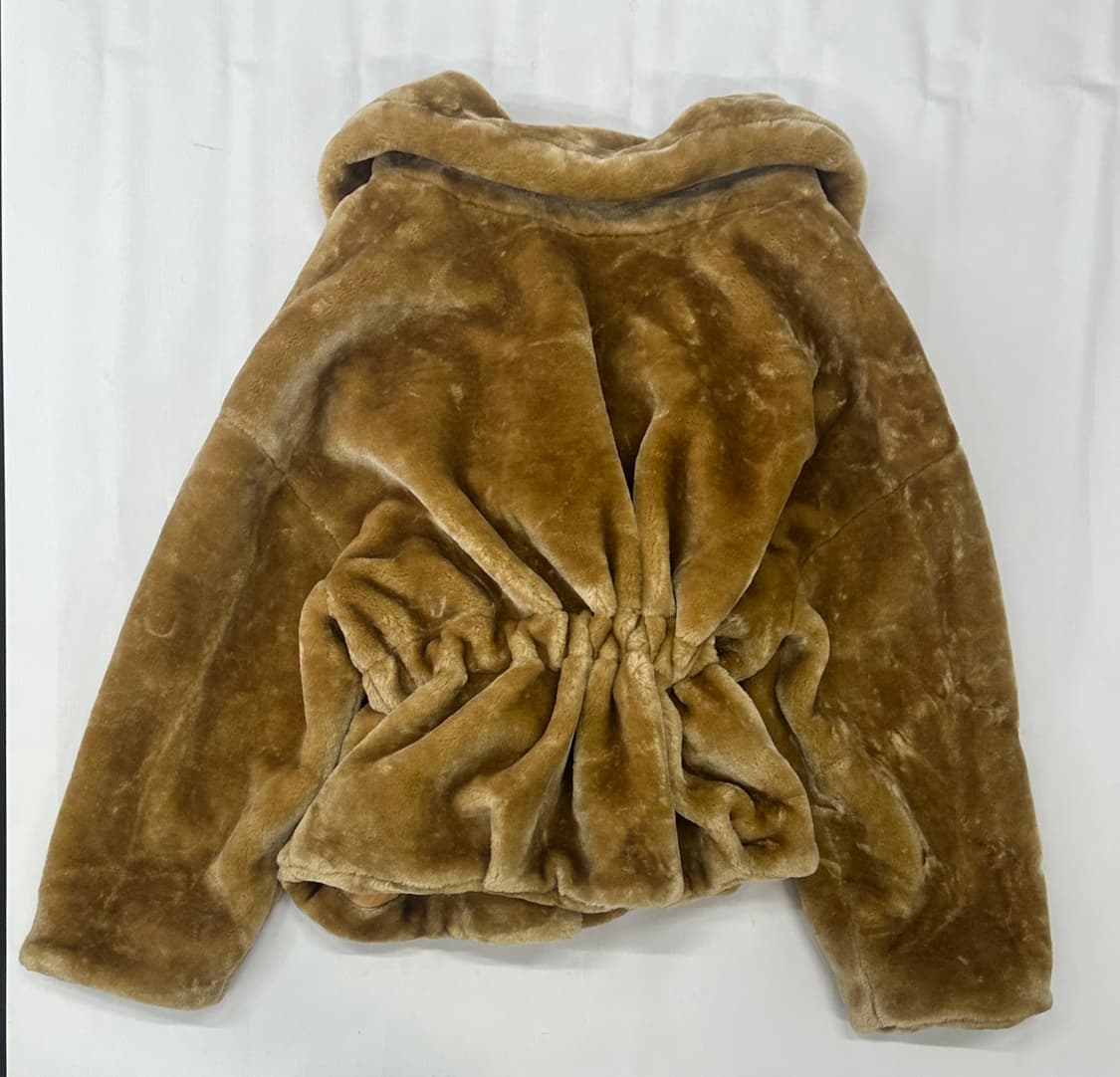 🤎오네갸루 폭닥 럭셔리 퍼 코트  🤎베이지 아우터 쇼콜라 반코트 상품이미지4