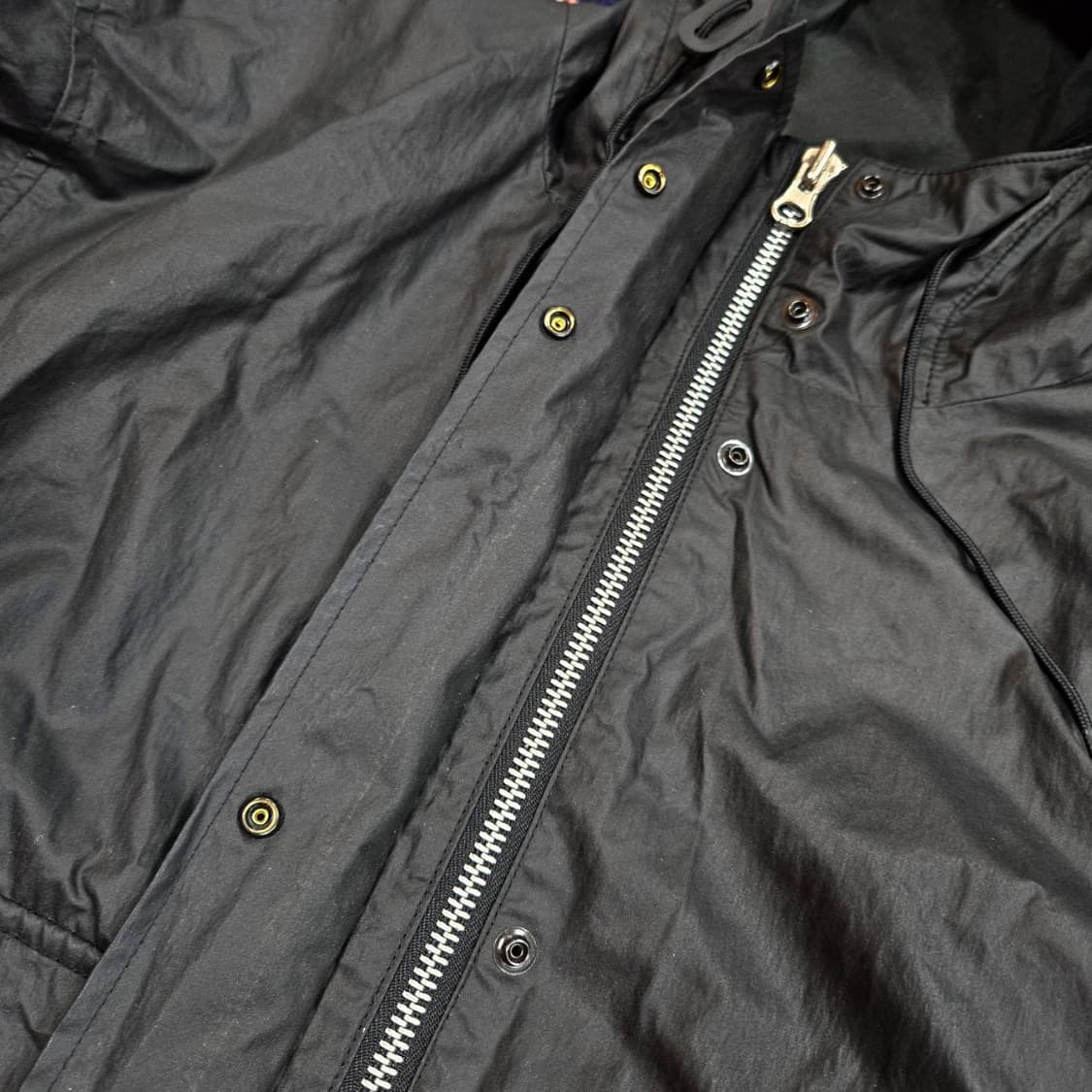 스튜디오톰보이 골덴 배색 나일론
코팅 후드 숏 필드자켓 상품이미지5