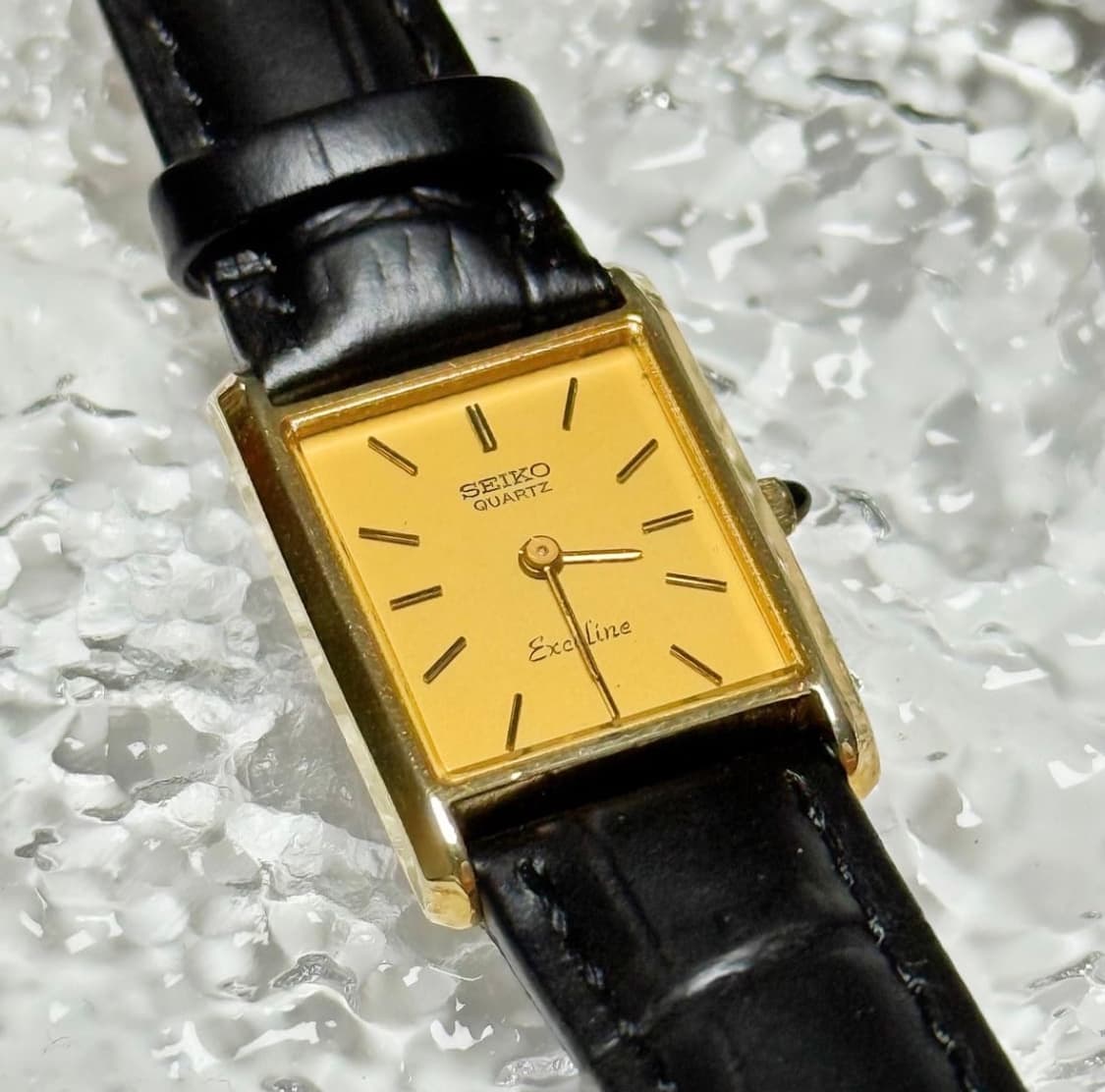 세이코 빈티지 탱크 엑셀린 드레스 워치 상품이미지1