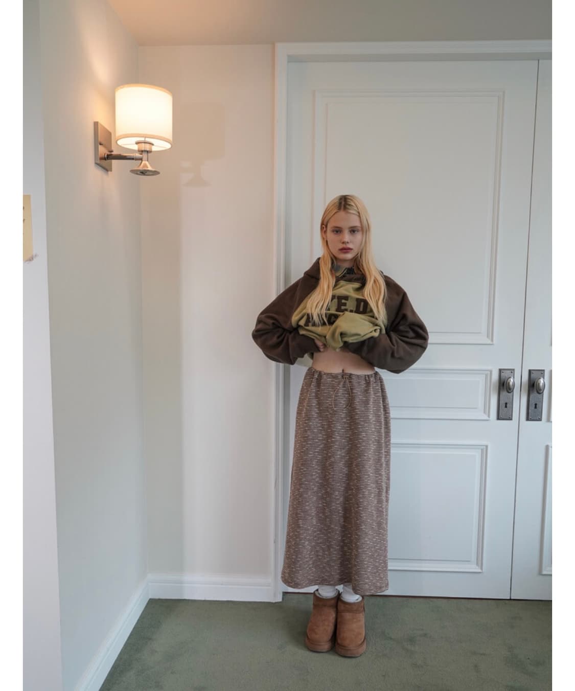 예디 STRAIGHT STRING SKIRT 상품이미지2