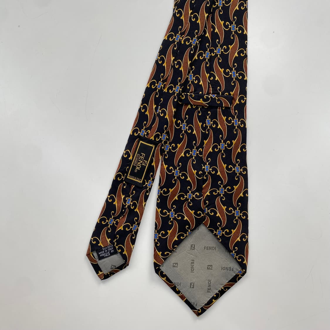 펜디 (FENDI) FF모노그램 정품 명품 넥타이 상품이미지2