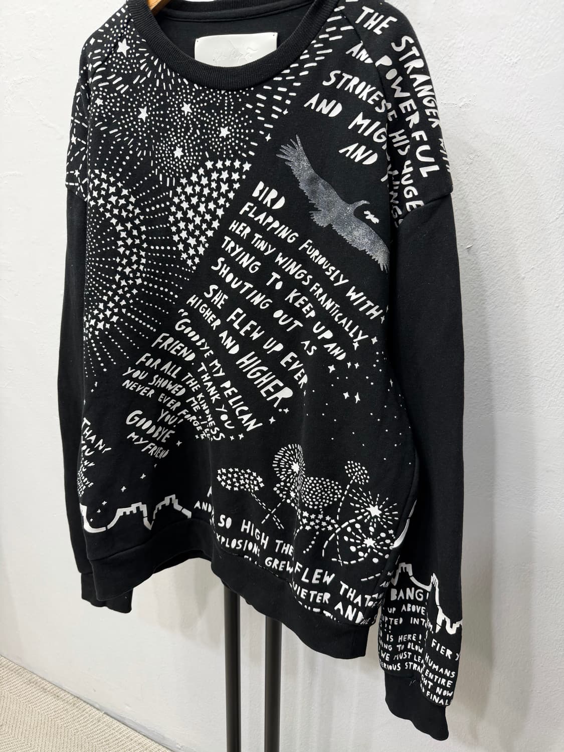 정품) 준지 롭 라이언 실버버드 맨투맨 48 상품이미지3