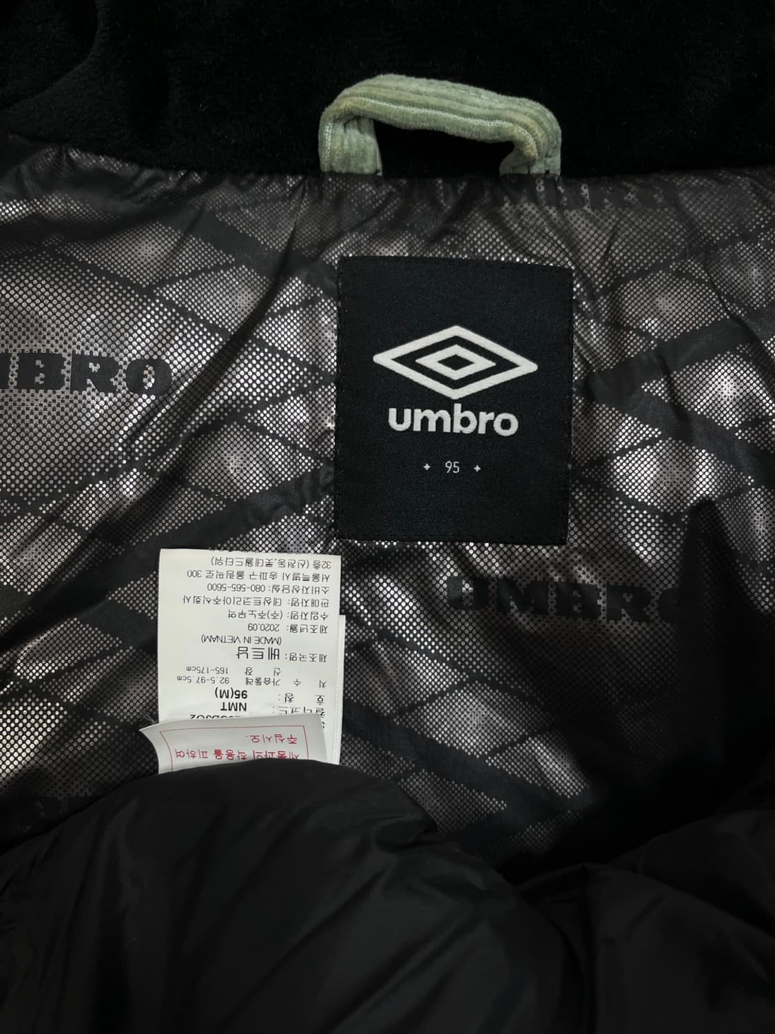 엄브로 코듀로이 덕다운 푸퍼 패딩/#2592 상품이미지8