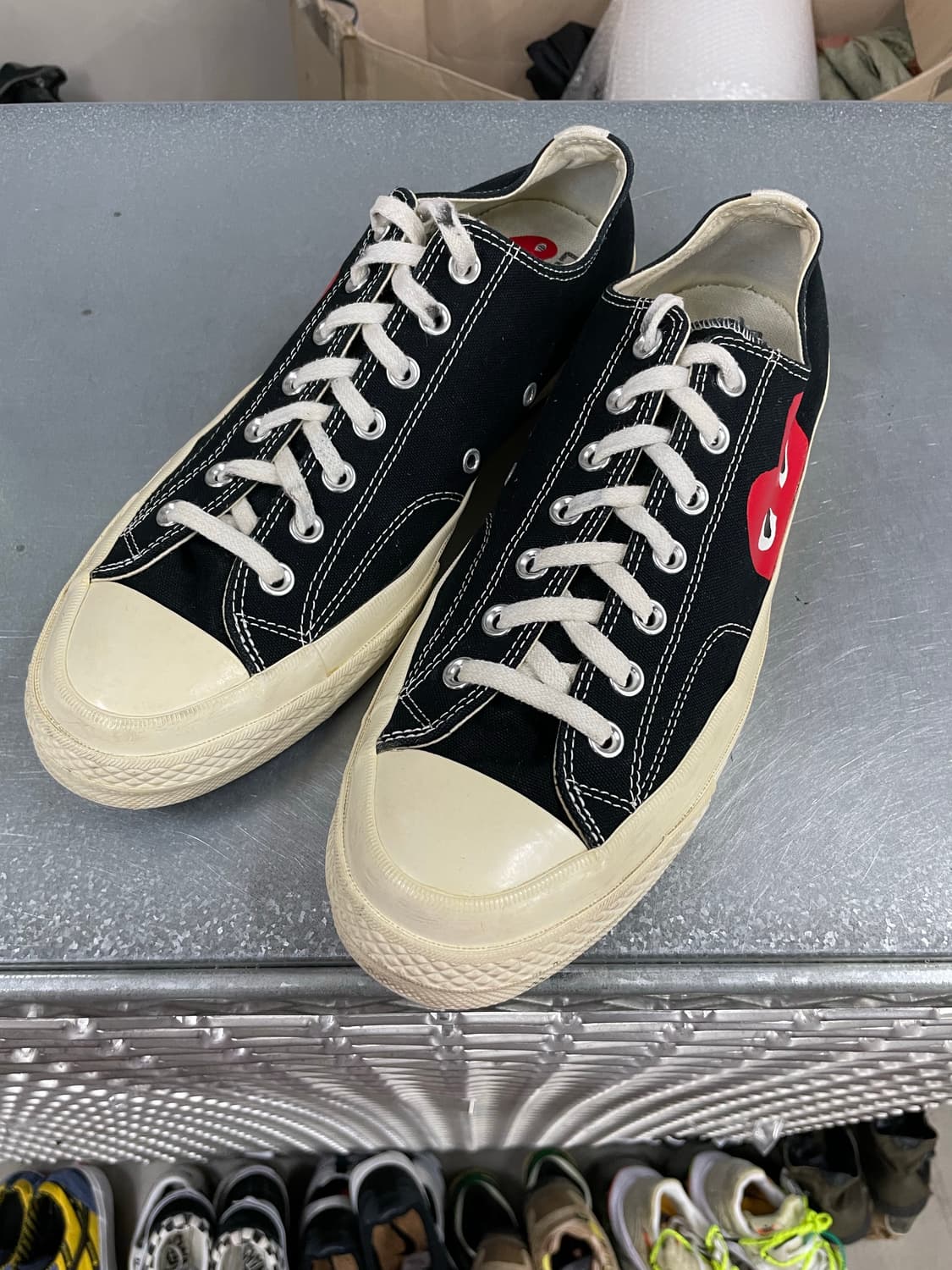 컨버스 X 꼼데가르송 척 70 블랙 295 상품이미지2