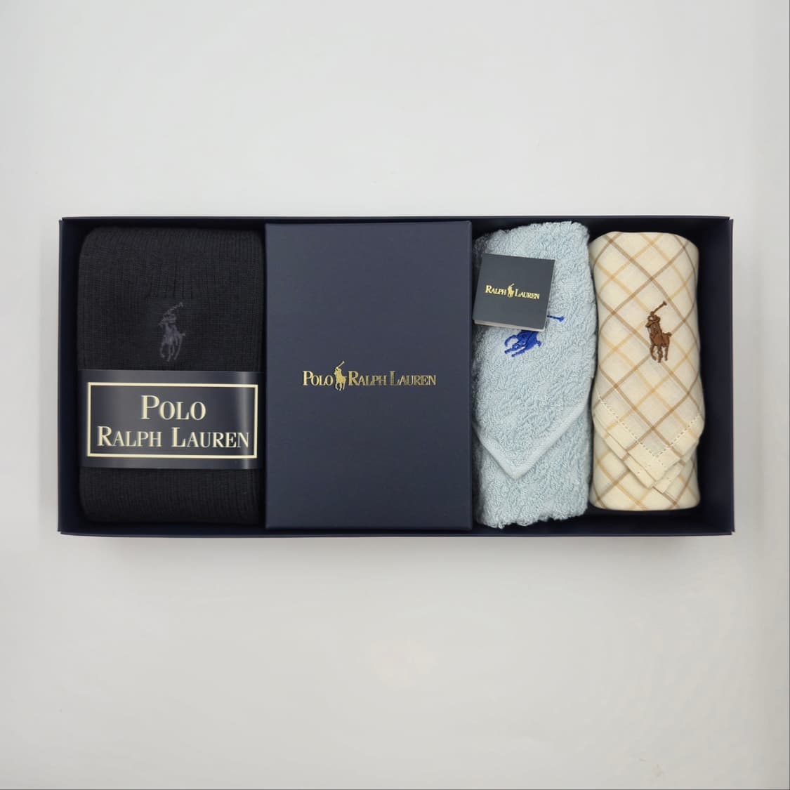 POLO RALPH LAUREN 폴로 랄프로렌 양말+핸드타올+스카프 세트 상품이미지2