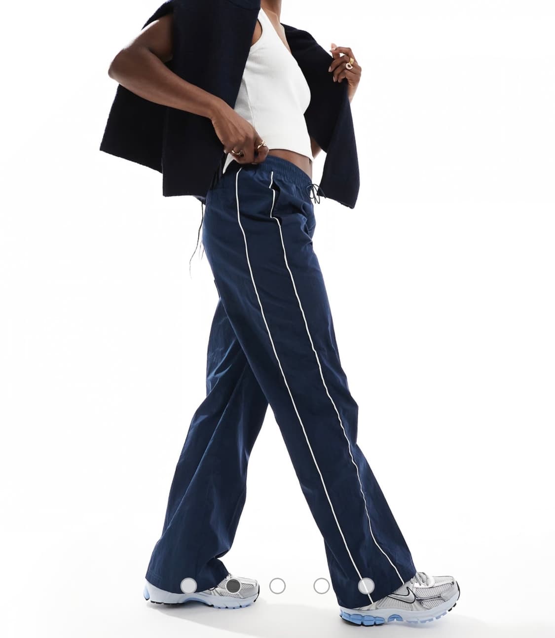 나이키 여성 윈드러너 트랙팬츠 네이비 새상품 상품이미지7