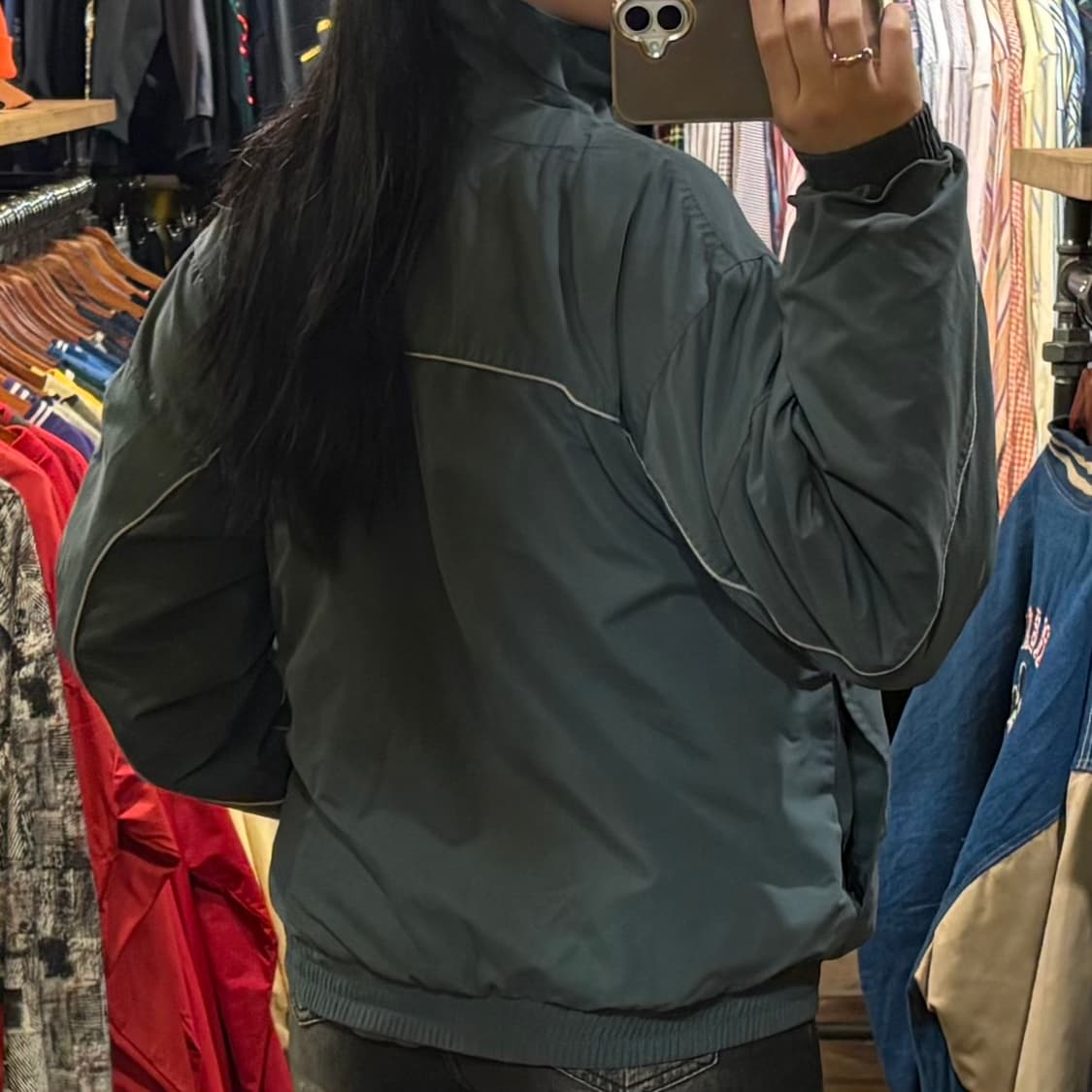 [HI] 나이키 바람막이 카키그레이 상품이미지5