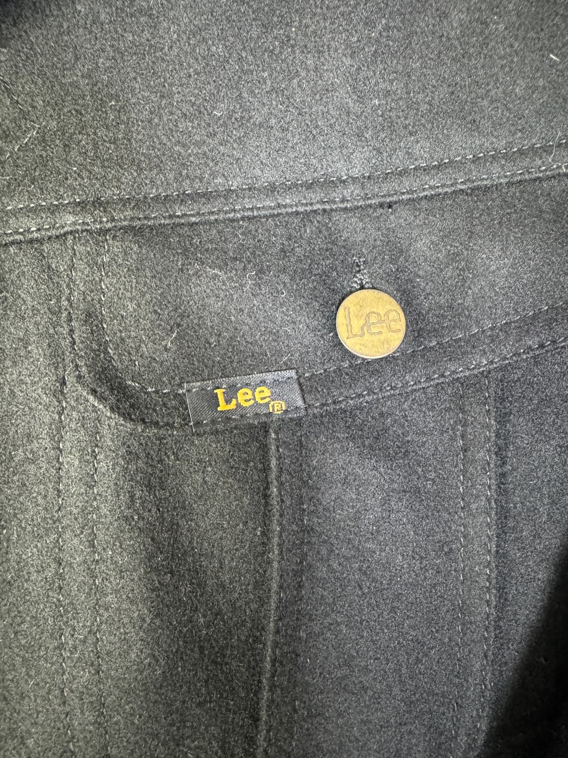 LEE JAPAN 울 트러커 자켓 블랙 M 상품이미지3