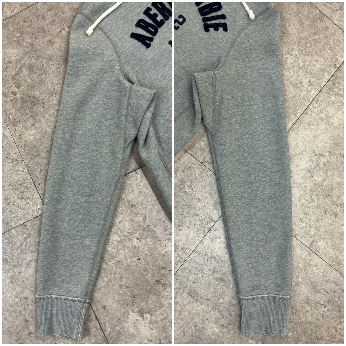 아베크롬비 기모 후드집업 그레이 L #csz3998 상품이미지6