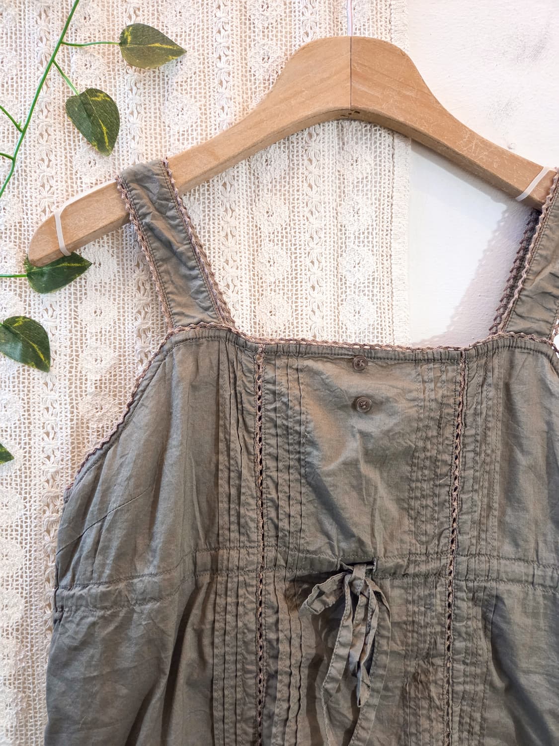 모리 뮤트 브라운 뷔스티에 상품이미지2