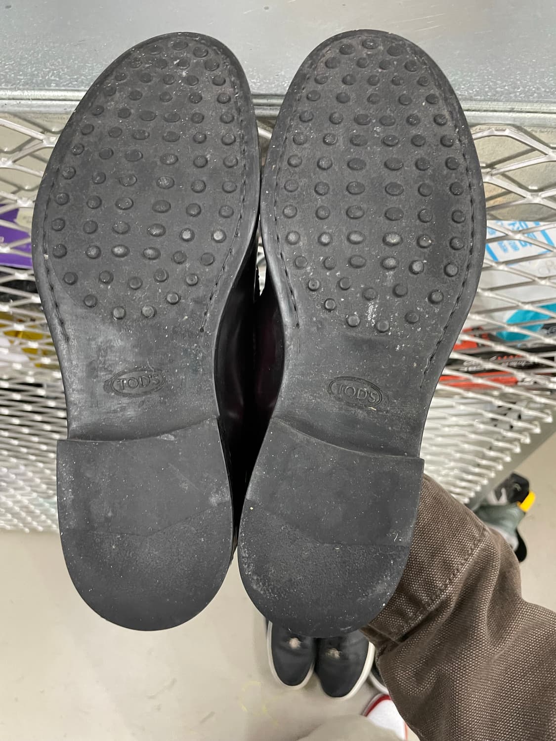 토즈 레더 버클 로퍼 버건디 7 (gr-4697) 상품이미지6