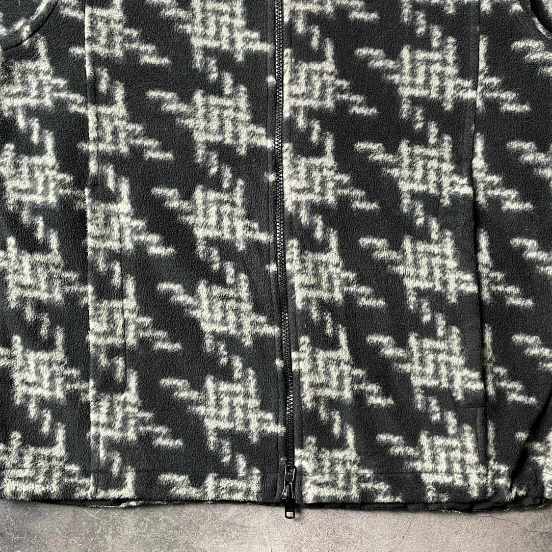 COLUMBIA 컬럼비아 빈티지 패턴 풀집업 플리스 A00571 상품이미지3