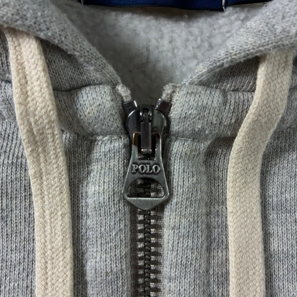 Polo  폴로 랄프로렌 자수 코튼 그레이 후드집업 상품이미지5
