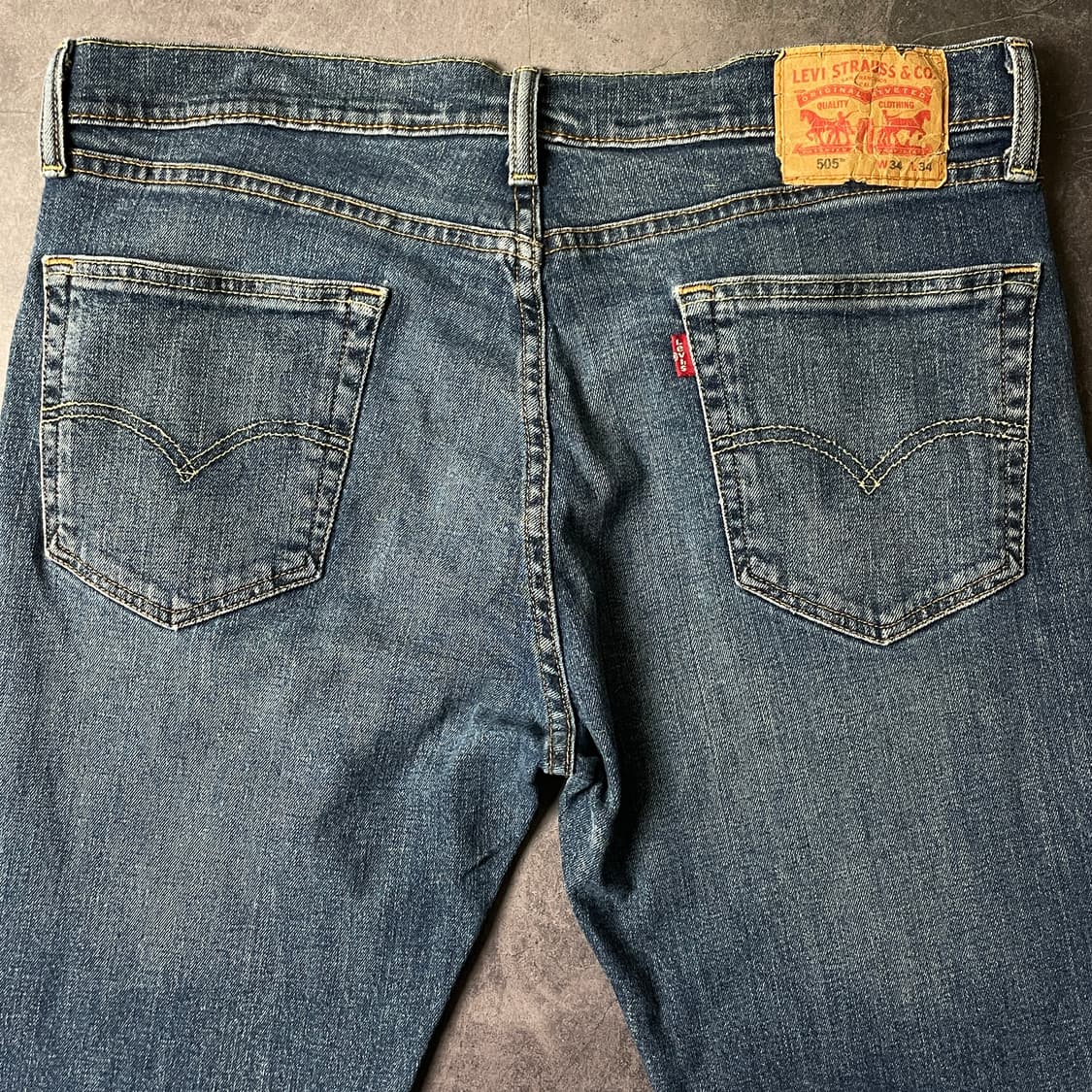 LEVI'S 리바이스505 레귤러 스트레이트핏 데님 팬츠 A00678 상품이미지6