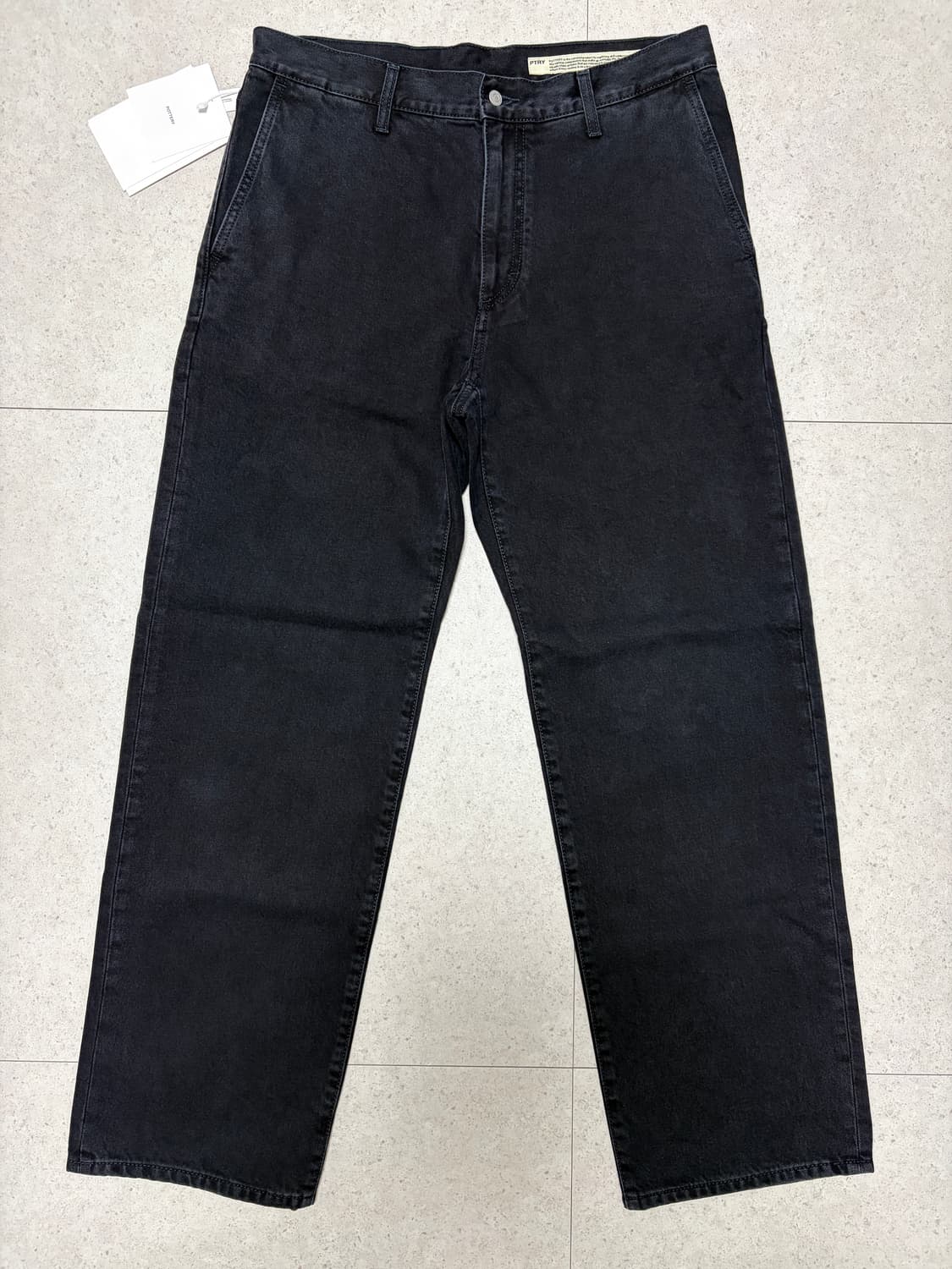 Straight Fit Denim (New) -Blue Black 상품이미지2