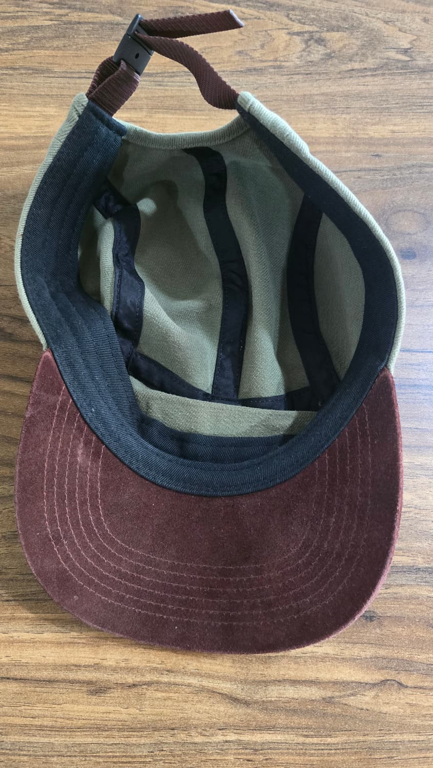 슈프림 스웨이드 바이저 캠프캡 라이트 올리브 - 23SS 상품이미지2