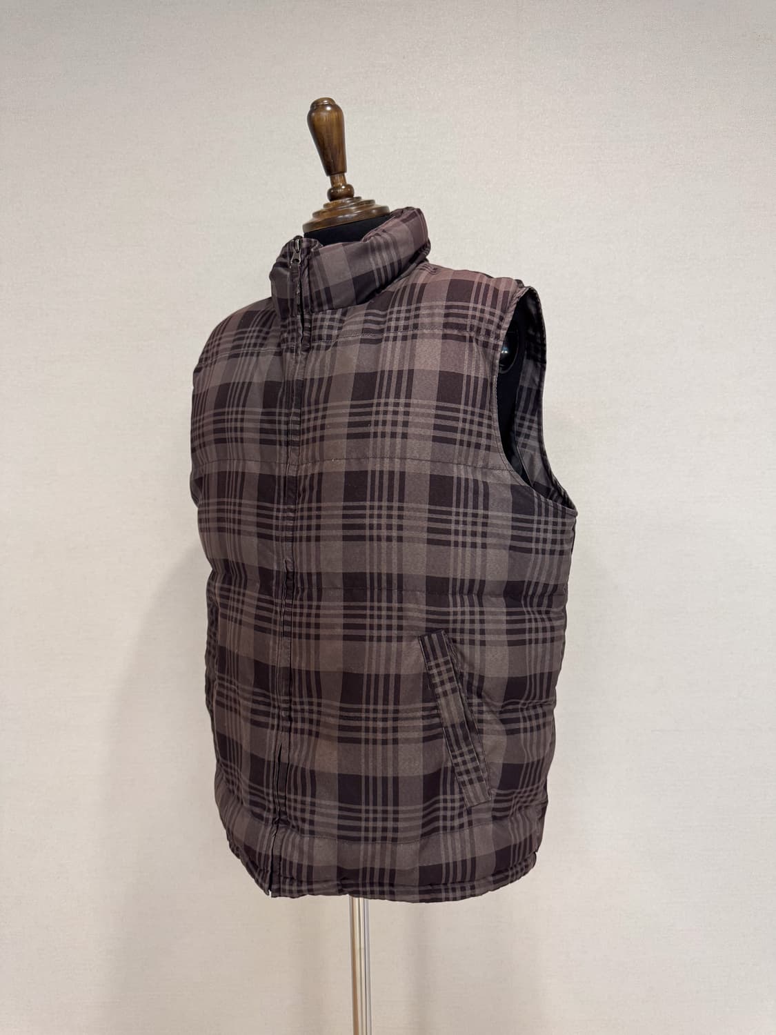 WEATHERPROOF 체크 패딩 베스트 상품이미지4