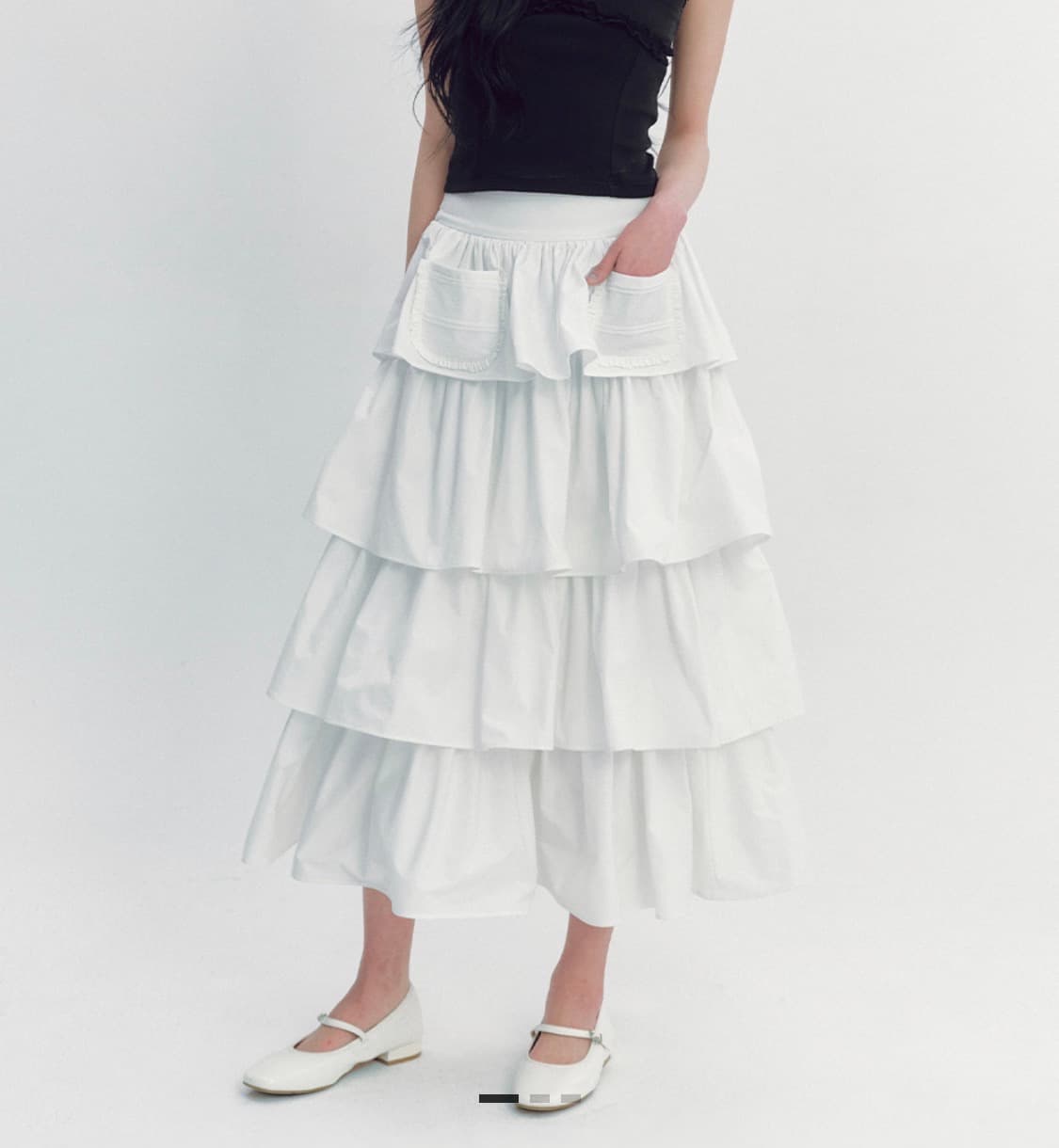 더티스 에이프런 스커트 maxi apron skirt 상품이미지1