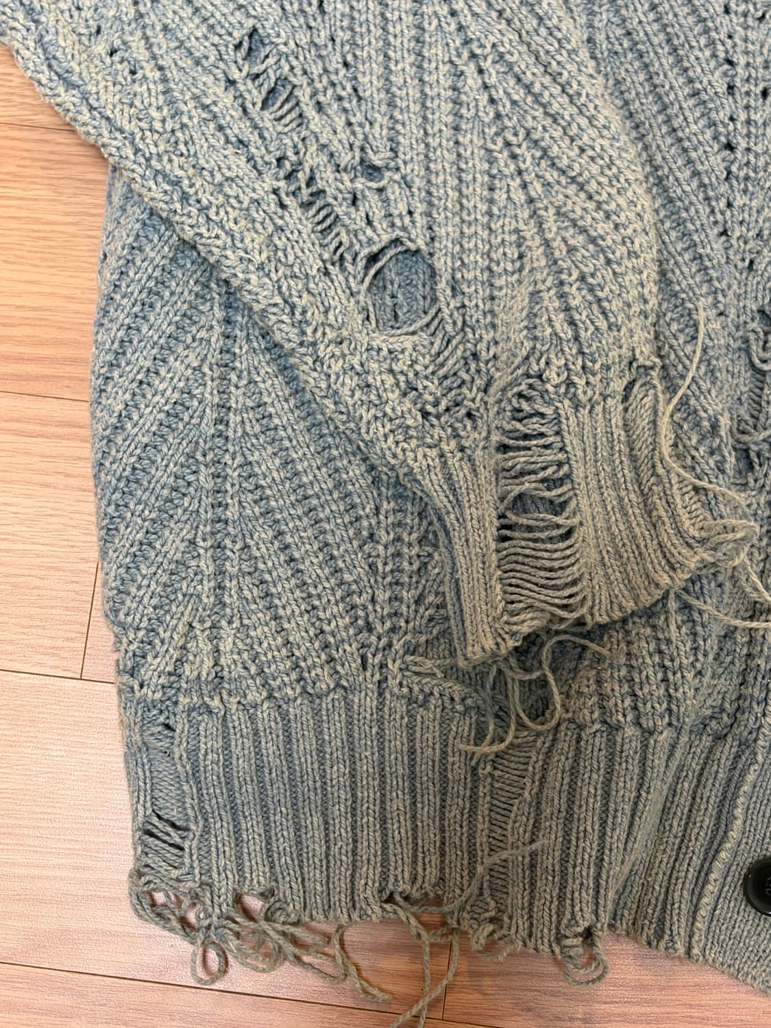 미하라 야스히로 디스트레스드 가디건 [46] 상품이미지4