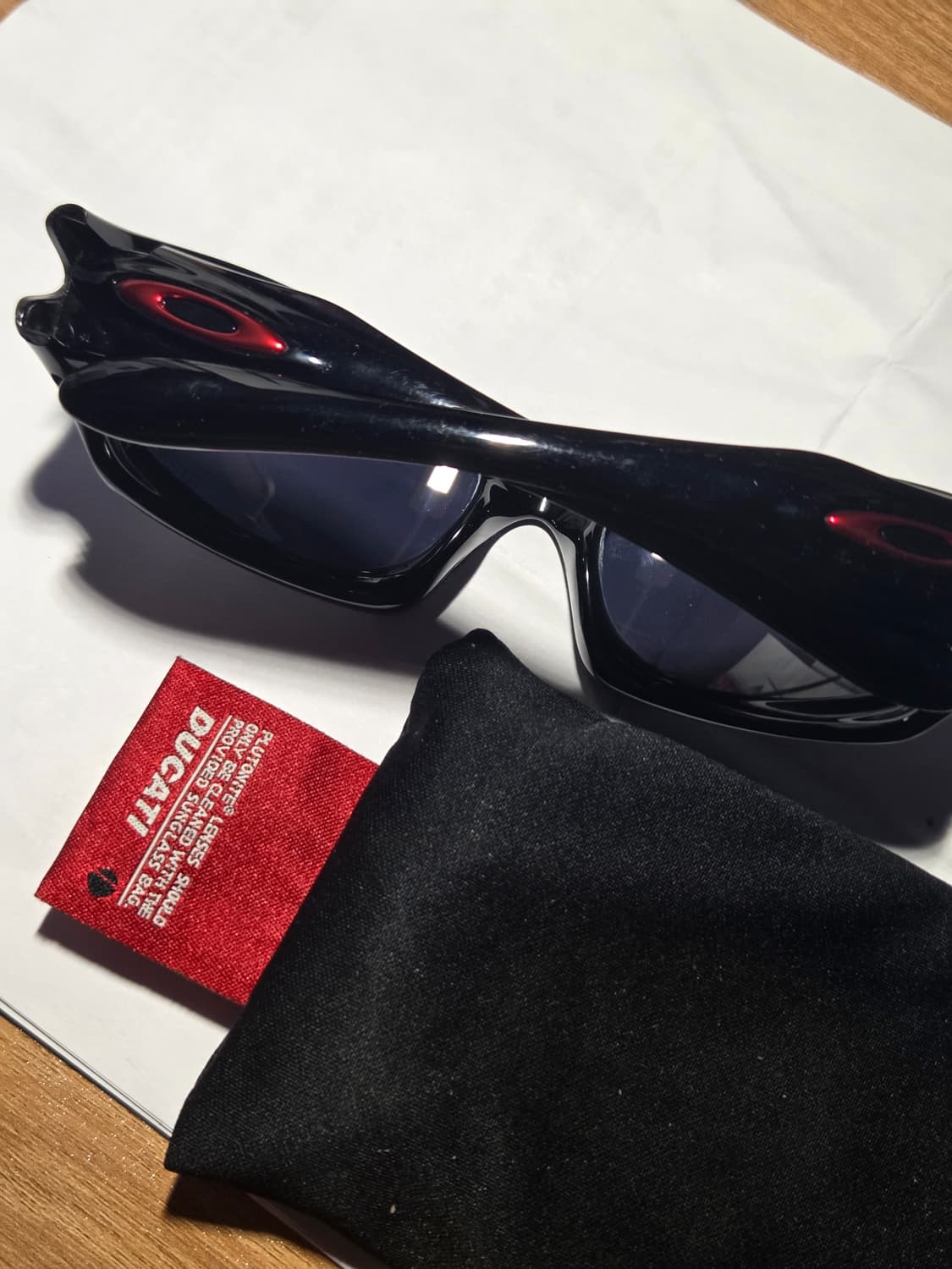 오클리 두카티 몬스터독 블랙 oakley ducati monsterdog 상품이미지7