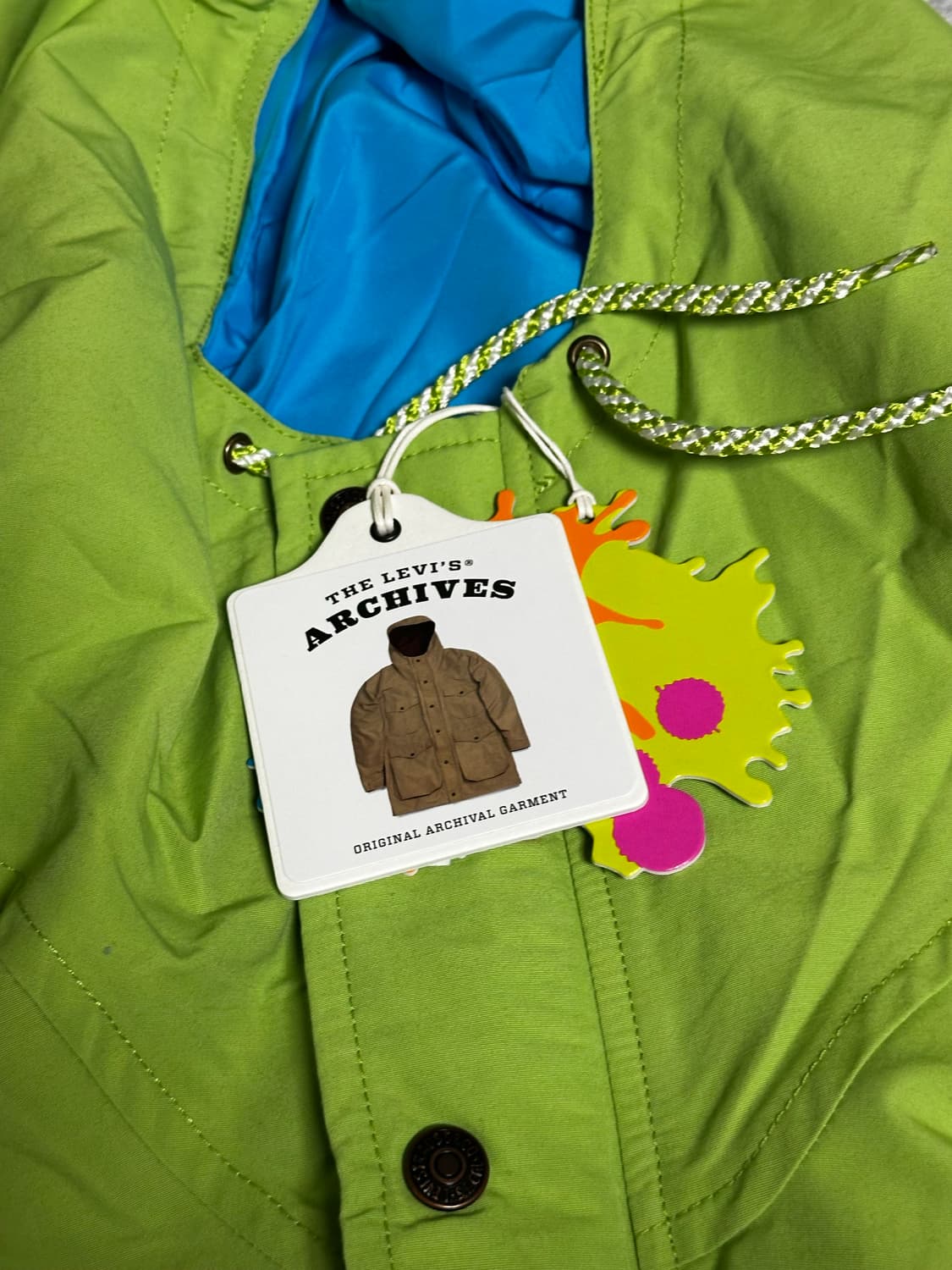 LVC / 화이트탭 파카 / 그린 / L 상품이미지3