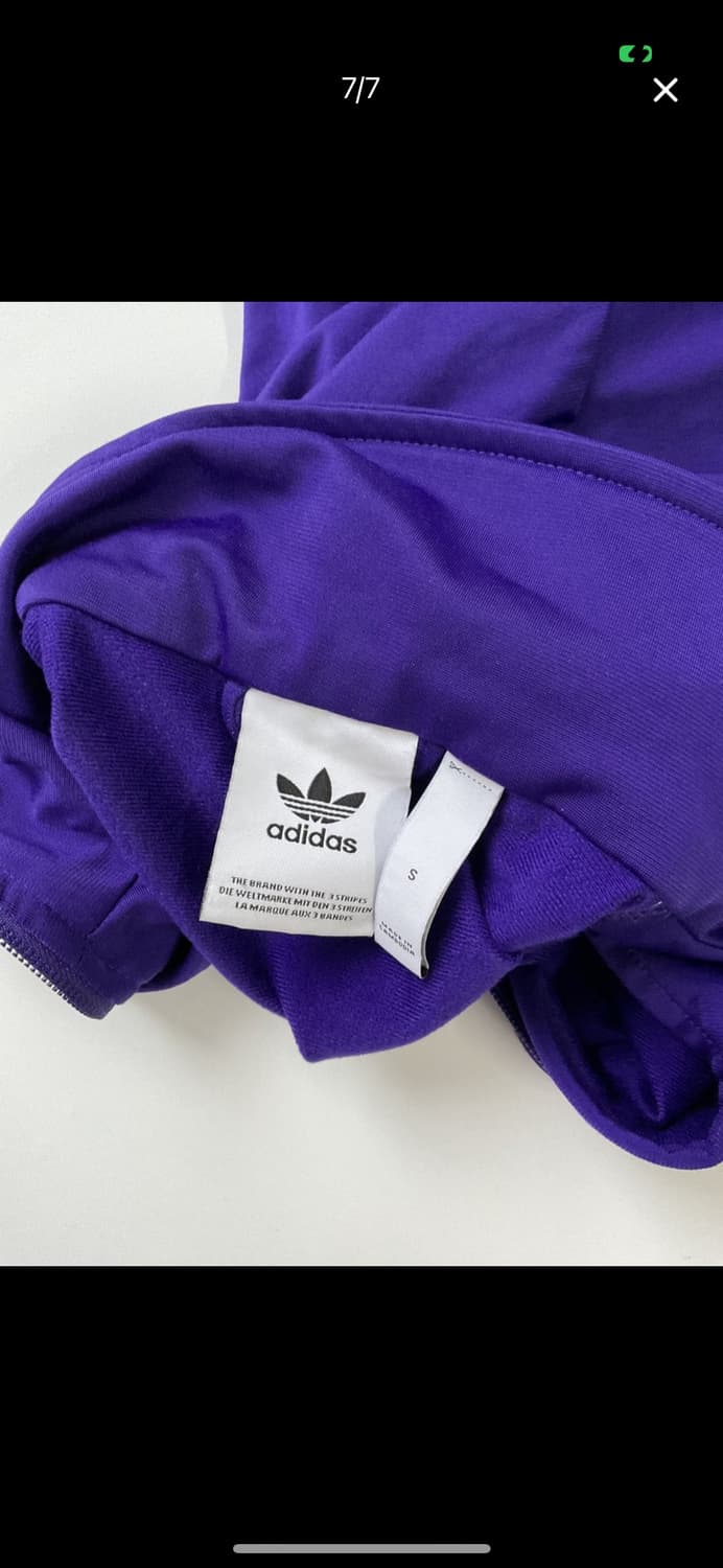 S 아디다스 파이어버드 져지 퍼플 상품이미지5