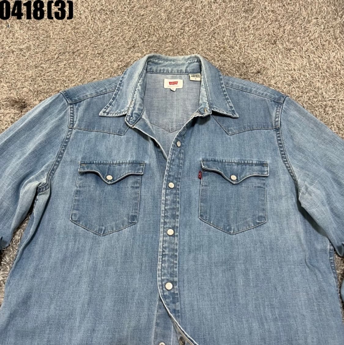 리바이스 데님 셔츠 상품이미지2
