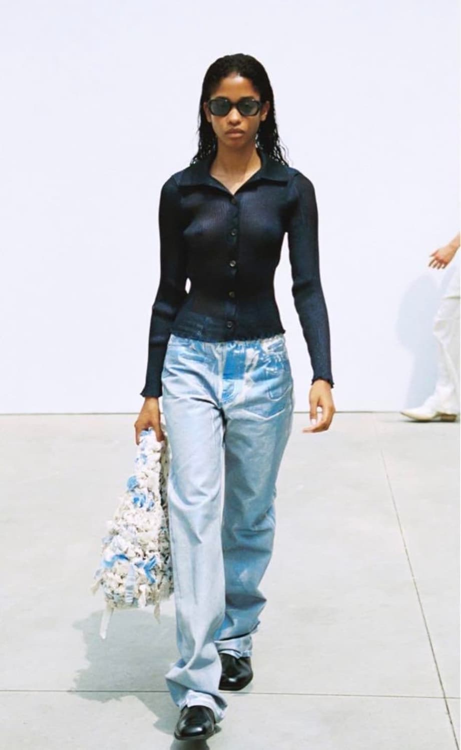 아워레가시 매지 폴로 오닉스 사파이어 믹스 셔츠 상품이미지3