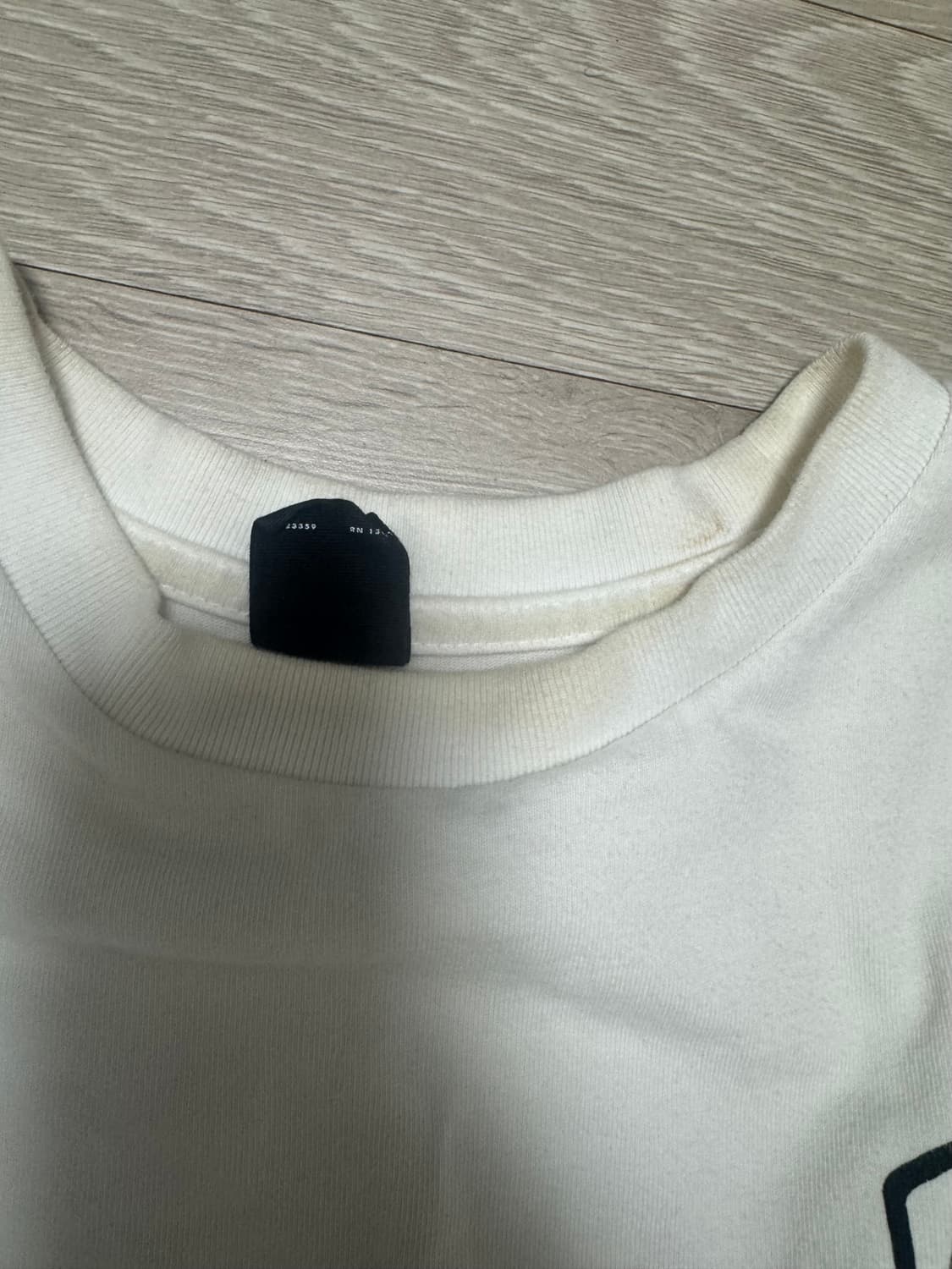 [M] 데우스 긴팔 롱슬리브 화이트 상품이미지4