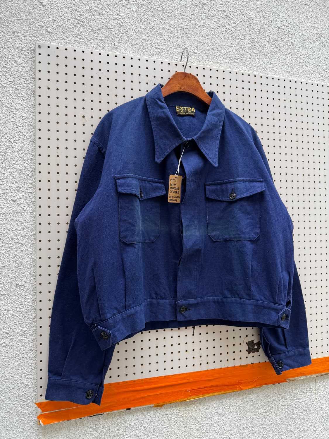 50s EXTRA MARQUE DEPOSEE 올드모델 프렌치워크자켓 상품이미지5