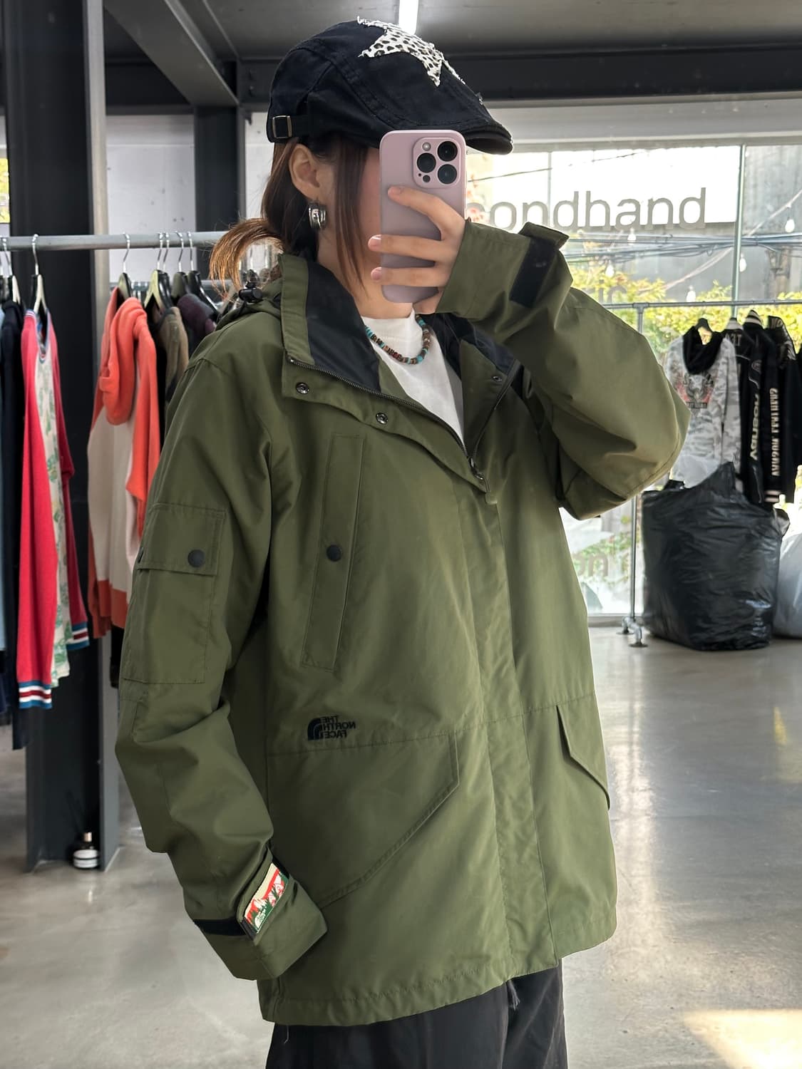 노스페이스 화이트라벨 고프코어 아론윈드자켓 상품이미지5