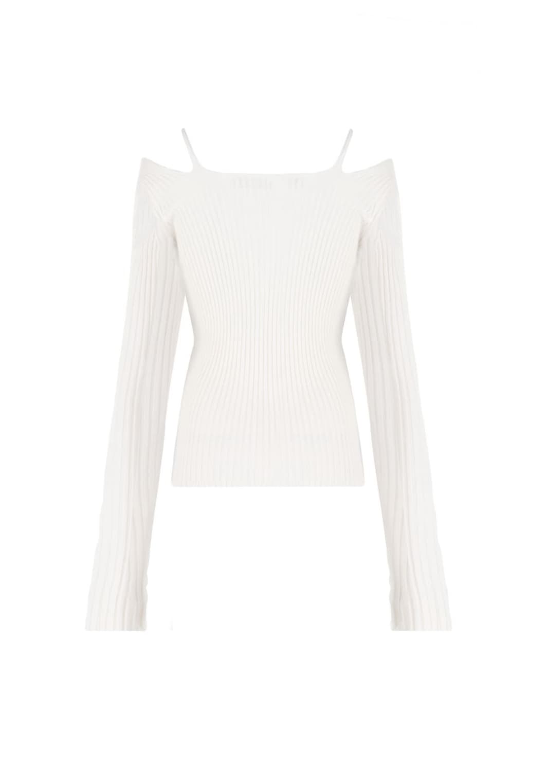 Kleesier 에끌레어 리본 니트 상품이미지3