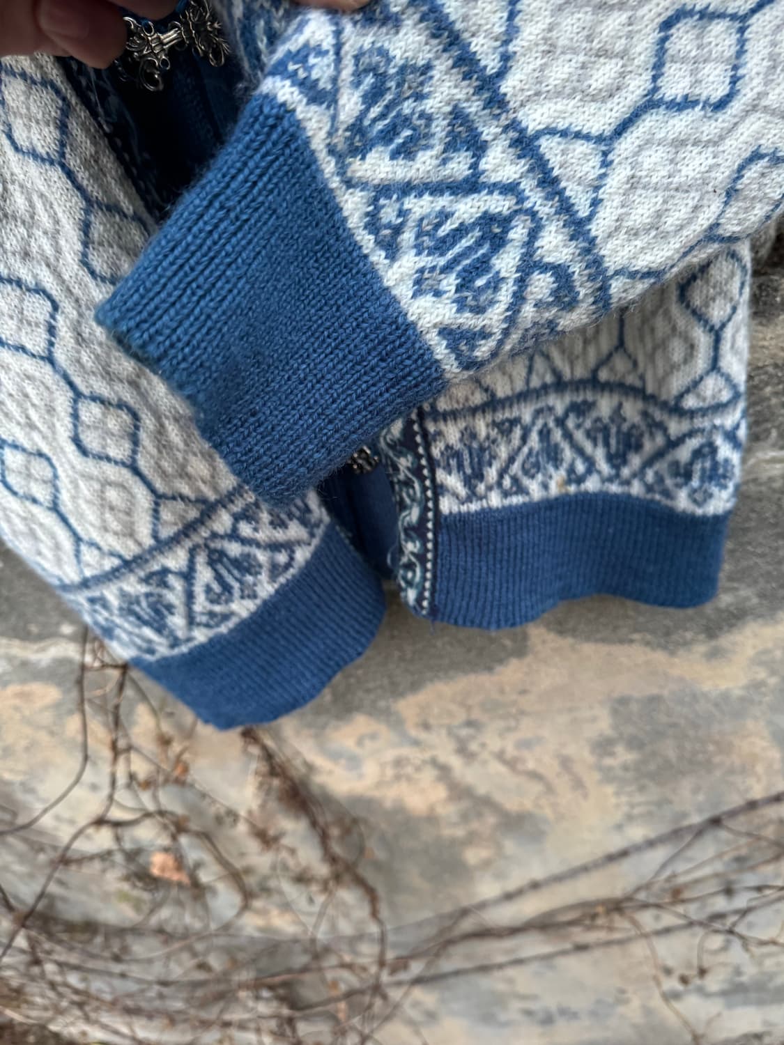 크리스티나 스웨터 빈티지 버클 가디건 니트 xl 상품이미지5