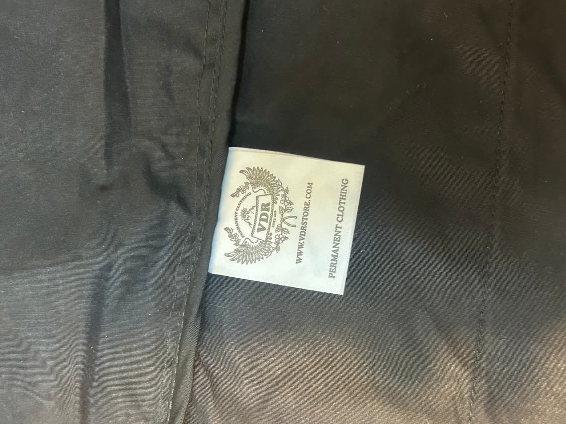 VDR 블랙 후드 바람막이 자켓 M 한국 100-105 사이즈 상품이미지4