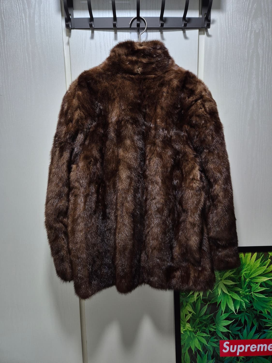 (세일)빈티지 브라운 밍크 퍼 코트 상품이미지10