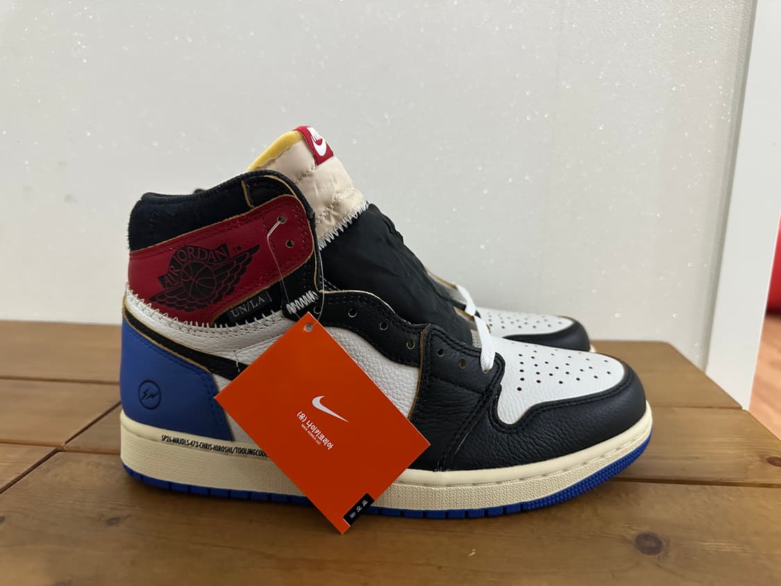 조던1 유니온 프리그먼트 270사이즈 상품이미지2