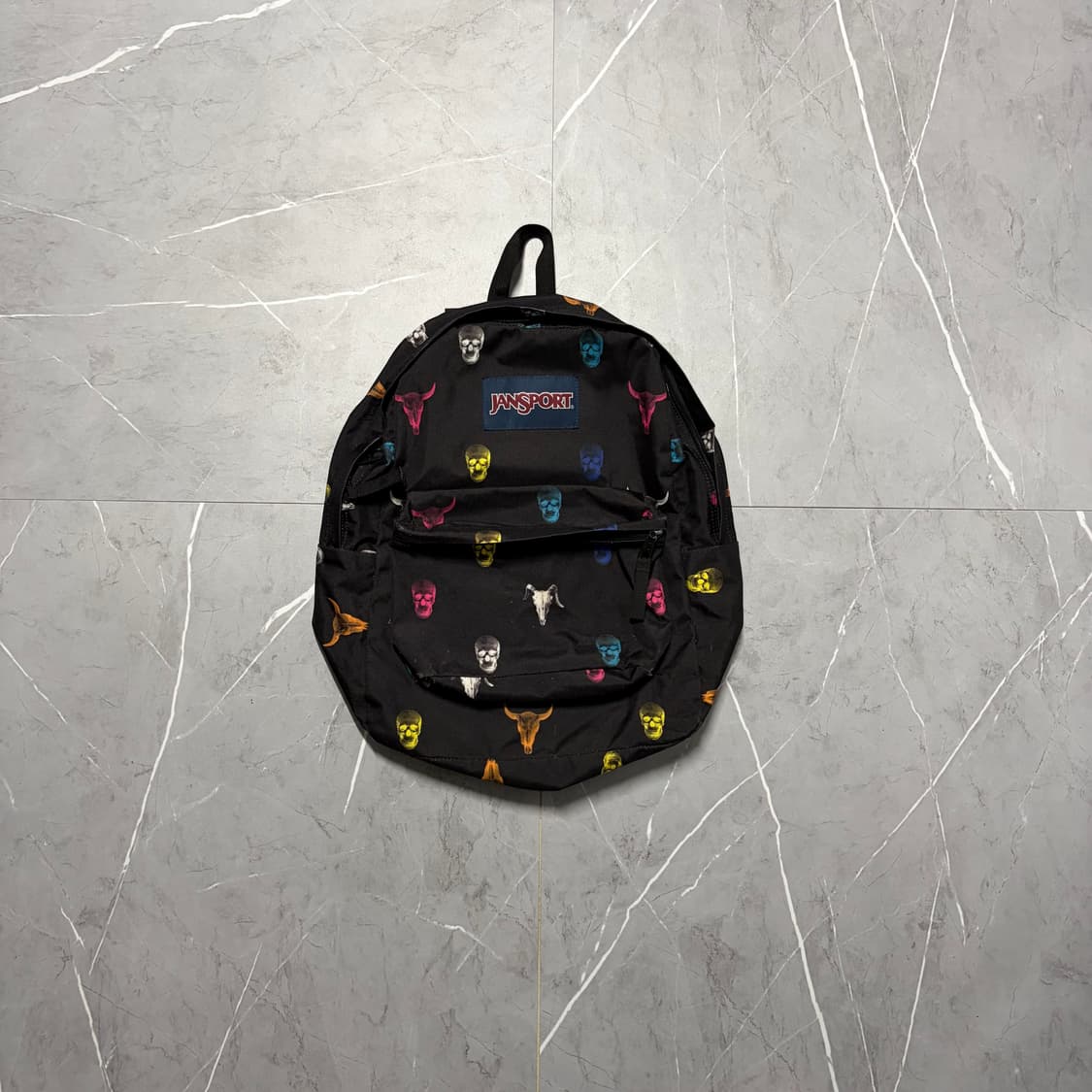 팔로워 특가 잔스포츠 콜라보 해골 백팩 가방 상품이미지2