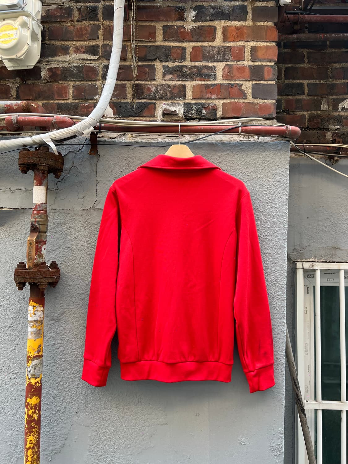 아디다스 빨간색 삼선 트랙 자켓 상품이미지2