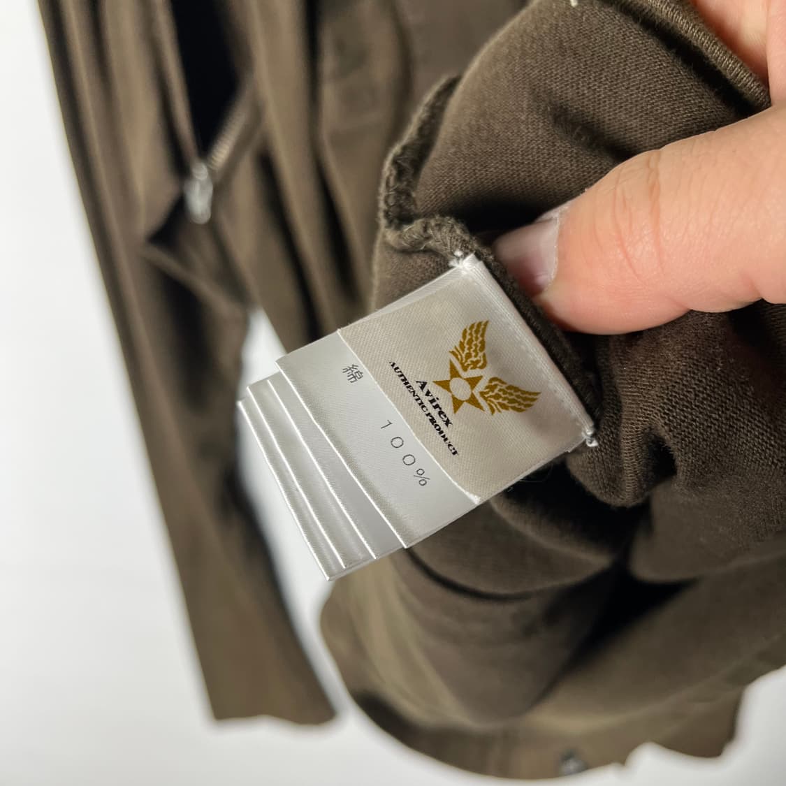 [Avirex] 아비렉스 USA 해체주의 그런지 후드집업 상품이미지6