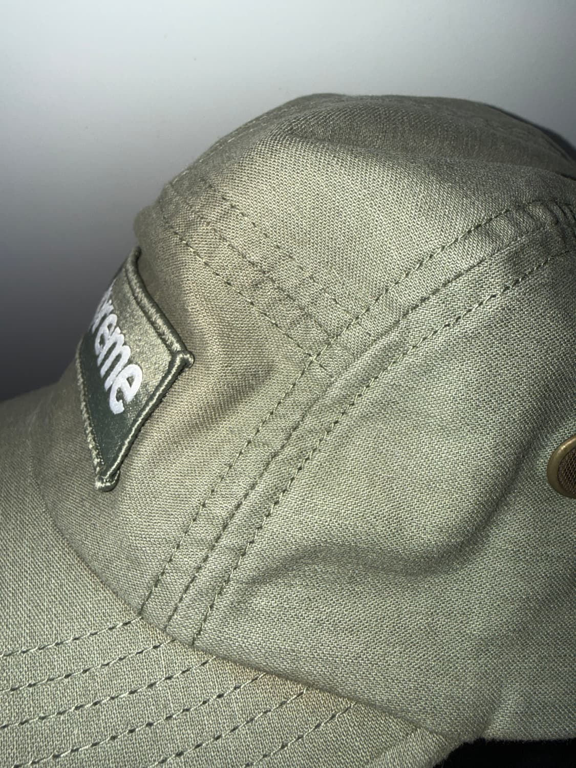 슈프림 캠프캡 Olive - 23FW 상품이미지7