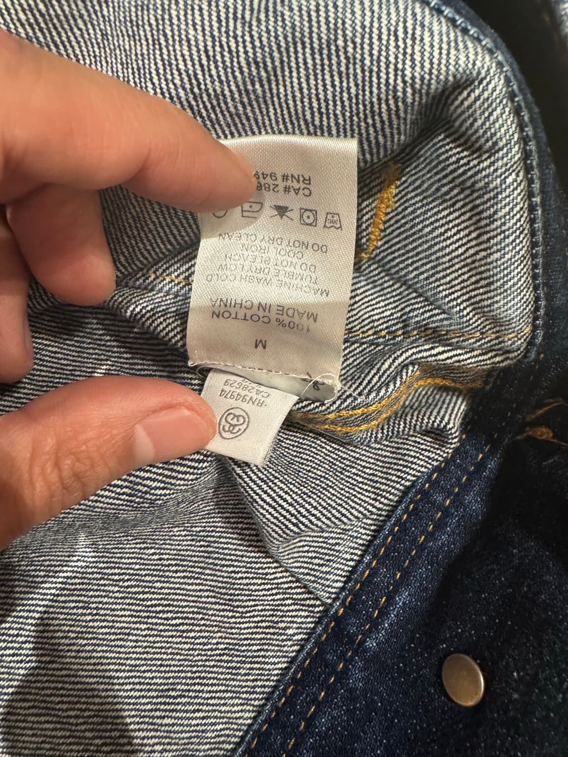 스투시 데님 랜치 재킷 상품이미지2