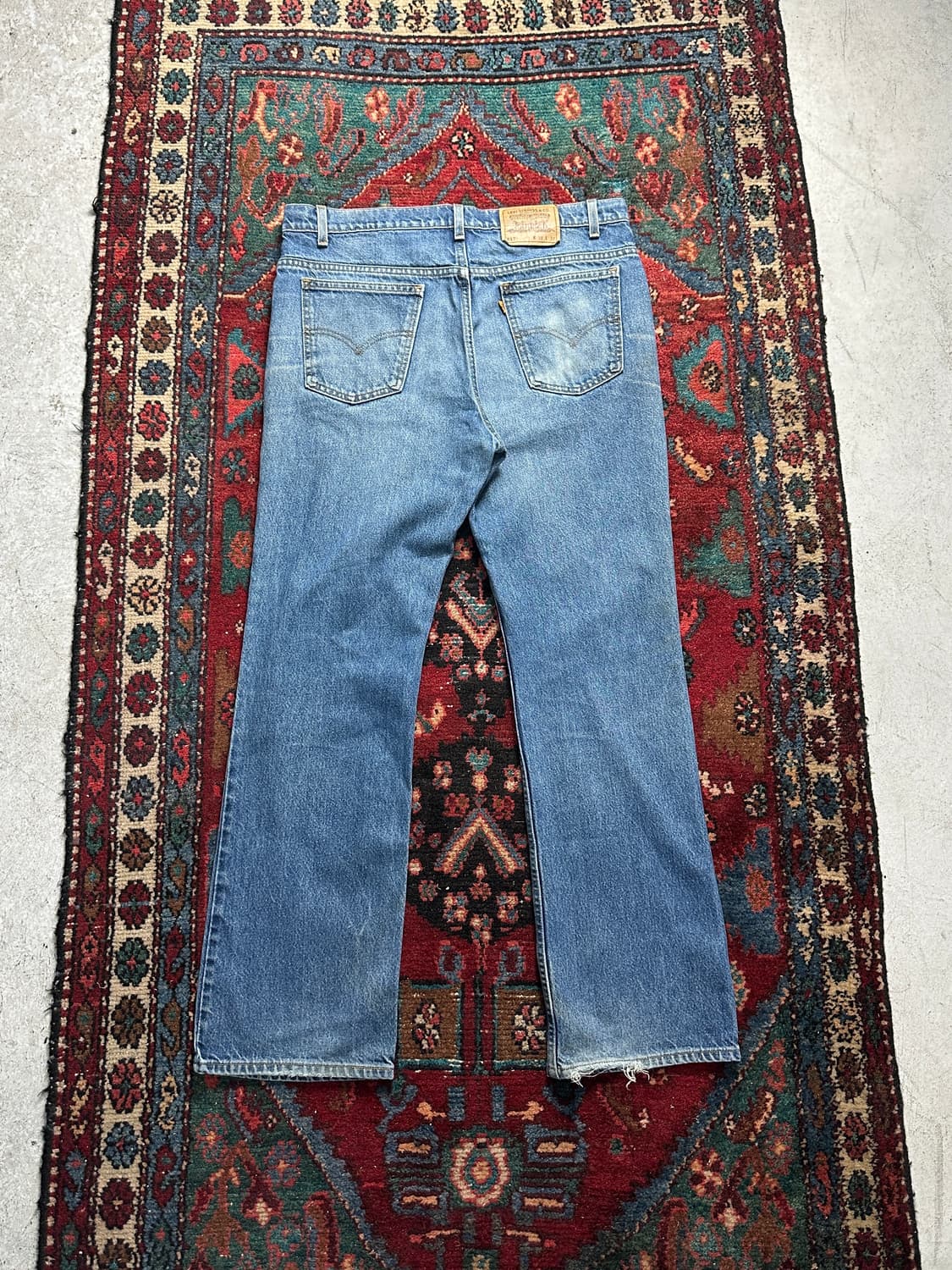 90's USA Made 빈티지 리바이스 517 부츠컷 오렌지탭 상품이미지4