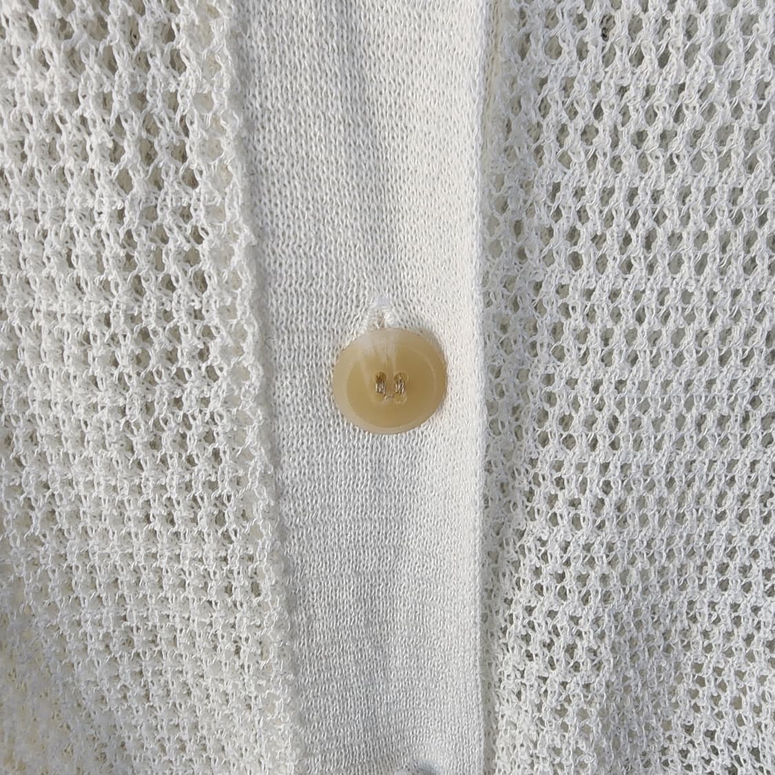 지스튜디오 화이트 니트 롱 원피스 펀칭 상품이미지4