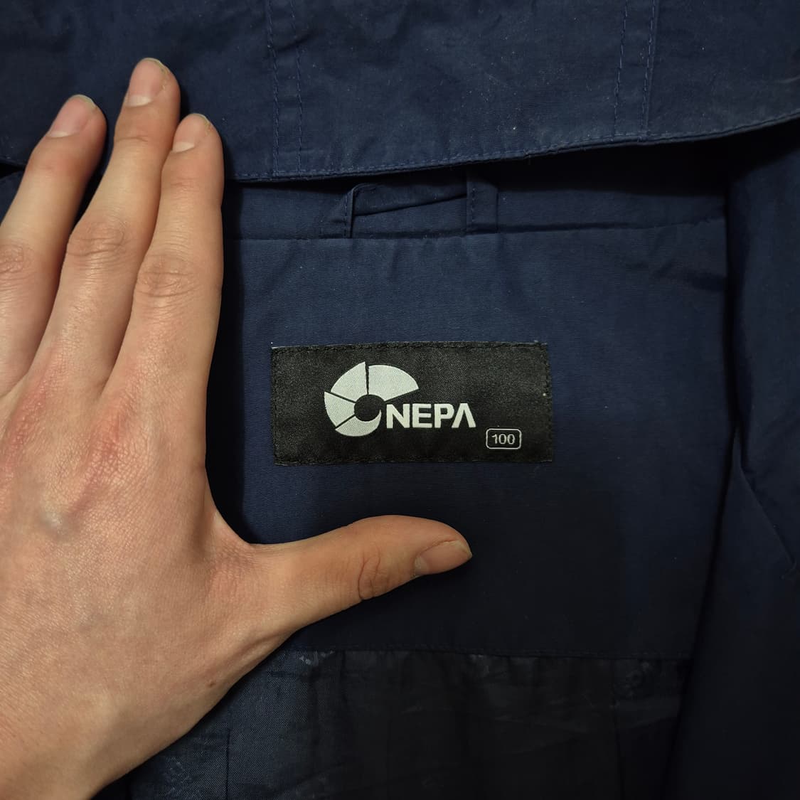 네파 에볼루션 1996 후드 바람막이 자켓 L(100) 상품이미지7