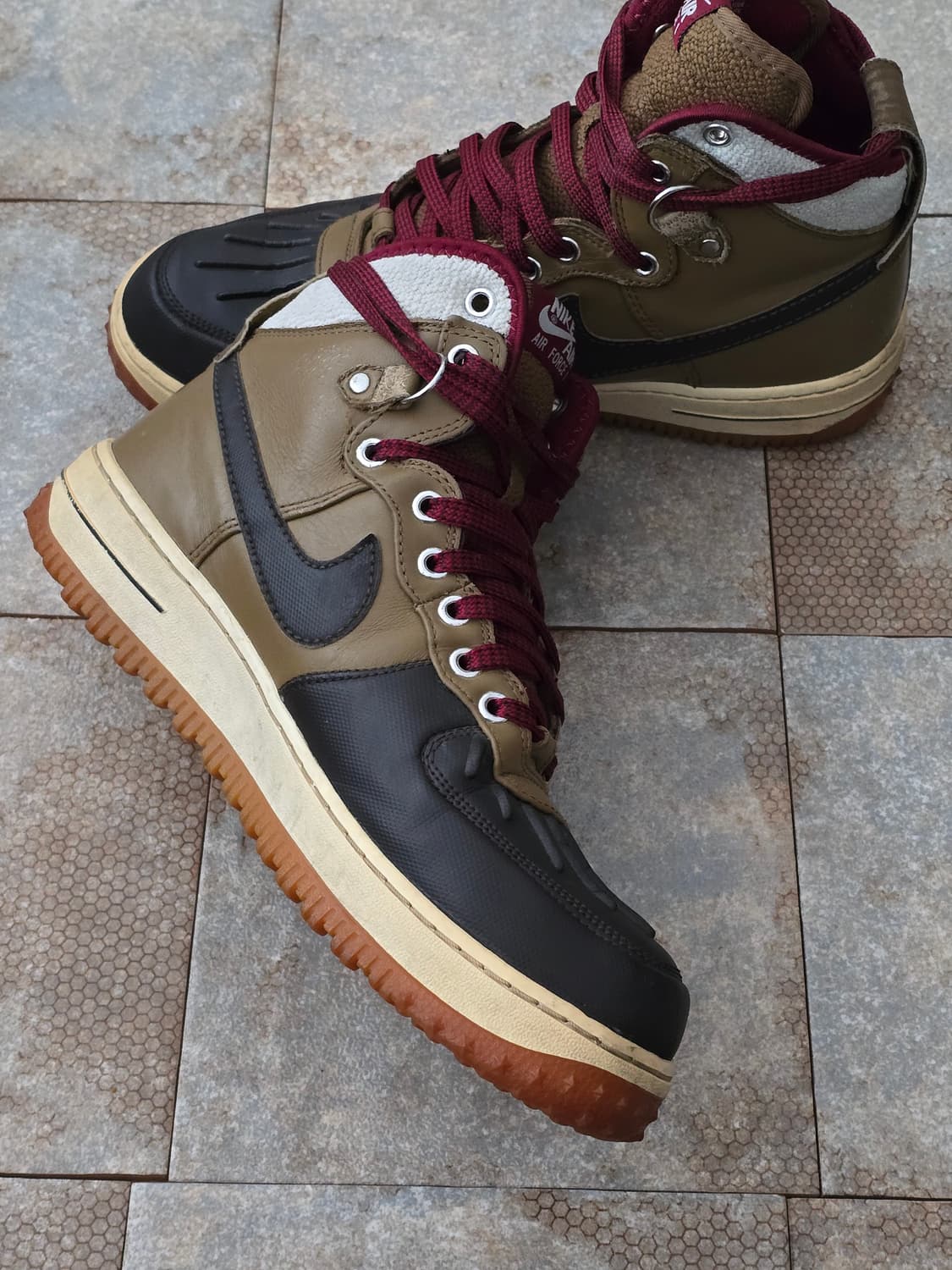 (280)나이키 에어포스 1 덕부츠 엄버  상품이미지4