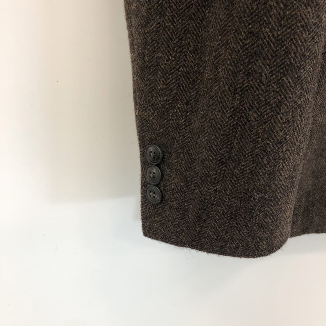 유니클로 헤링본 모직자켓 L 브라운  상품이미지3