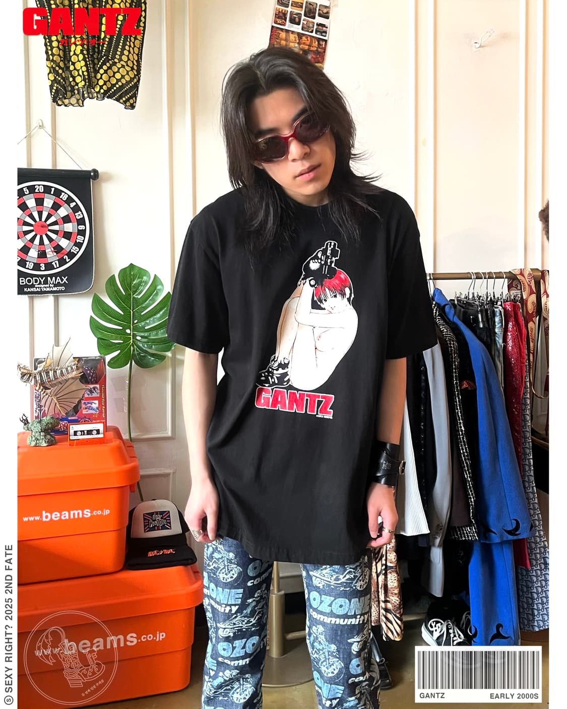 Early 2000's GANTZ Vintage Kei T-Shirt 상품이미지1