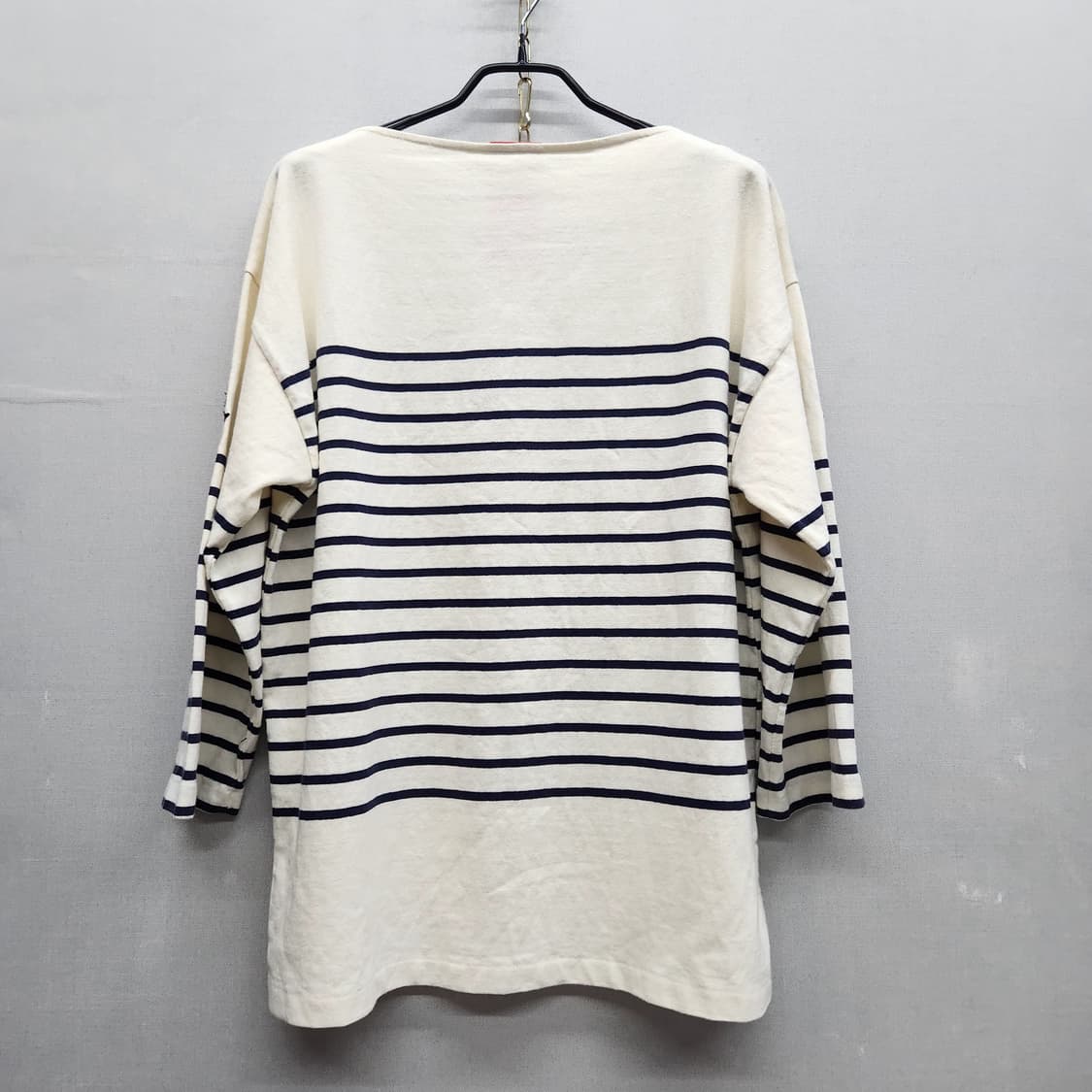 럭키슈에뜨 부엉이로고 와펜 스트라이프 긴팔 F(L) 상품이미지5